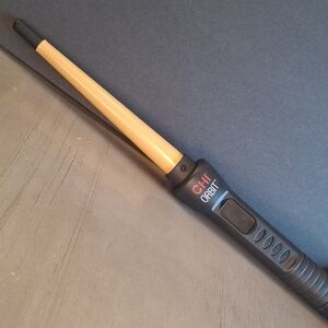 CHI Orbit Black and Gold Curling Wand